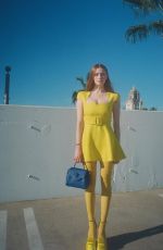 LARSEN THOMPSON at a Photoshoot, December 2021