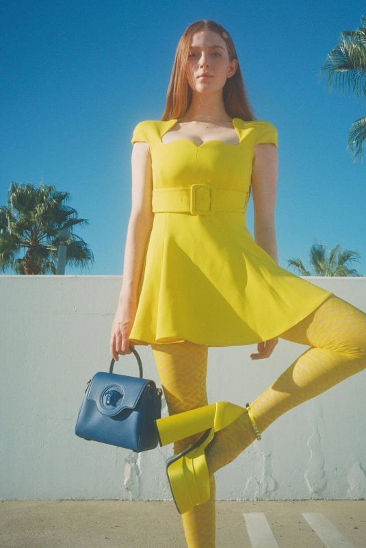 LARSEN THOMPSON at a Photoshoot, December 2021