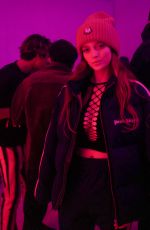 LARSEN THOMPSON at Moncler x Palm Angels Event in Miami 12/02/2021