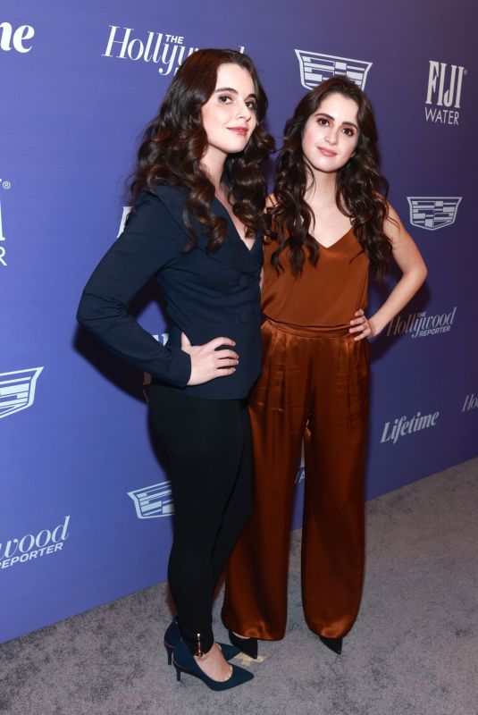 LAURA and VANESSA MARANO at The Hollywood Reporter’s Power 100 Women in Entertainment Gala 12/08/2021