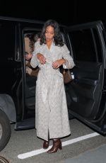 LAURA HARRIER Arrives at Jennifer Klein