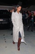 LAURA HARRIER Arrives at Jennifer Klein