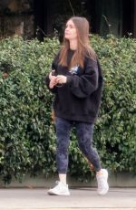 LAUREN PARSEKIAN Out for Lunch with a Friend in Los Feliz 12/07/2021