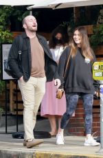 LAUREN PARSEKIAN Out for Lunch with a Friend in Los Feliz 12/07/2021