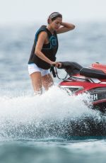 LAUREN SILVERMAN Jet Skiing in Barbados 12/13/2021