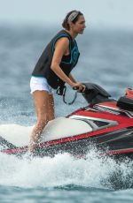 LAUREN SILVERMAN Jet Skiing in Barbados 12/13/2021