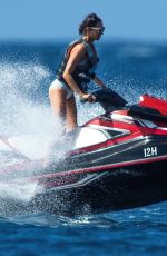 LAUREN SILVERMAN on Her Jetski in Barbados 12/19/2021