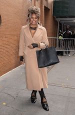 LAVERNE COX Arrives at The View Show in New York 12/10/2021