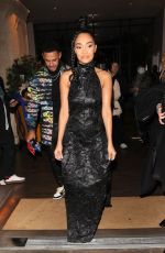 LEIGH-ANNE PINNOCK Leaves Her Hotel in London 11/30/2021