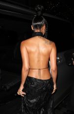 LEIGH-ANNE PINNOCK Leaves Her Hotel in London 11/30/2021