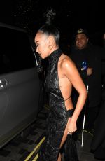 LEIGH-ANNE PINNOCK Leaves Her Hotel in London 11/30/2021