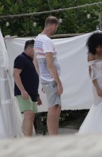 LEILA DEPINA at a Photoshoot in Tulum 12/09/2021