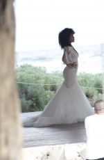 LEILA DEPINA at a Photoshoot in Tulum 12/09/2021
