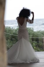 LEILA DEPINA at a Photoshoot in Tulum 12/09/2021