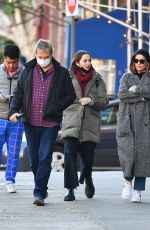 LESLIE MANN and MAUDE APATOW Out in New York 12/14/2021
