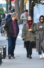 LESLIE MANN and MAUDE APATOW Out in New York 12/14/2021