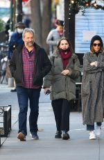 LESLIE MANN and MAUDE APATOW Out in New York 12/14/2021