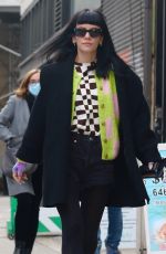 LILY ALLEN Out and About in New York 12/01/2021