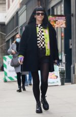LILY ALLEN Out and About in New York 12/01/2021
