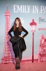 LILY COLLINS at Emily in Paris, Season 2 Eeception in Washinton D.C. 12/01/2021