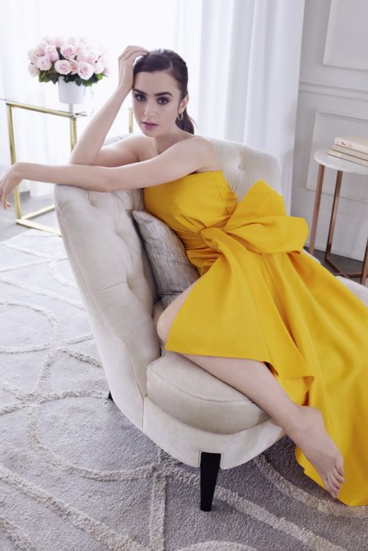 LILY COLLINS for Lancome x Elle Quebec, 2021