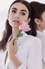 LILY COLLINS for Lancome x Elle Quebec, 2021