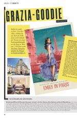 LILY COLLINS in Grazia Magazine, Germany December 2021
