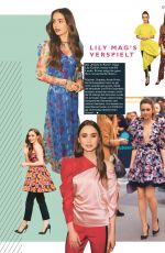 LILY COLLINS in Grazia Magazine, Germany December 2021