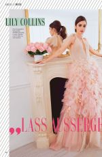 LILY COLLINS in Grazia Magazine, Germany December 2021