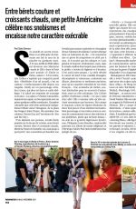 LILY COLLINS in Paris Match Magazine, December 2021