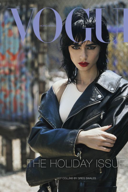 LILY COLLINS in Vogue Magazine, Hong Kong December 2021