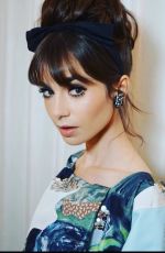 LILY COLLINS - Instagram Photos 12/17/2021