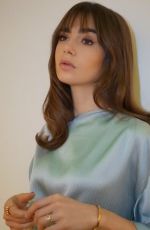 LILY COLLINS - Instagram Photos 12/22/2021