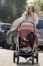 LINDSAY RAE Out with Her Baby in Silverlake 12/07/2021