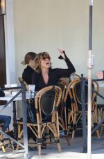LISA RINNA on the Set of RHOBH in Los Angeles 12/01/2021