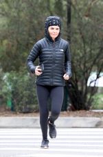 LISA RINNA Out Jogging in Beverly Hills 12/27/2021