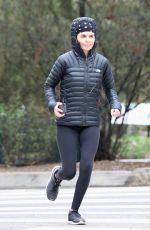 LISA RINNA Out Jogging in Beverly Hills 12/27/2021