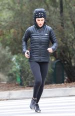 LISA RINNA Out Jogging in Beverly Hills 12/27/2021