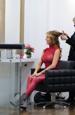 LIZZIE CUNDY at R.H.Salon in Knightsbridge 12/24/2021