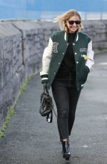 LOUISE REDKNAPP Out and About in Plymouth 12/04/2021