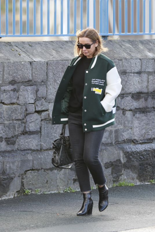 LOUISE REDKNAPP Out and About in Plymouth 12/04/2021