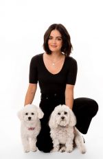 LUCY HALE at a Photoshoot with Her Dogs, November 2021
