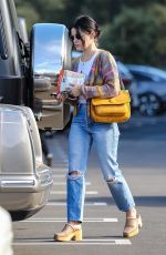 LUCY HALE Shopping at Erewhon Market in Los Angeles 12/20/2021