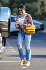 LUCY HALE Shopping at Erewhon Market in Los Angeles 12/20/2021