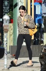 LUCYA HALE Leaves Morning Yoga Class in Los Angeles 12/18/2021