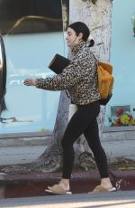 LUCYA HALE Leaves Morning Yoga Class in Los Angeles 12/18/2021