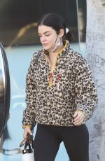 LUCYA HALE Leaves Morning Yoga Class in Los Angeles 12/18/2021