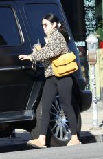 LUCYA HALE Leaves Morning Yoga Class in Los Angeles 12/18/2021