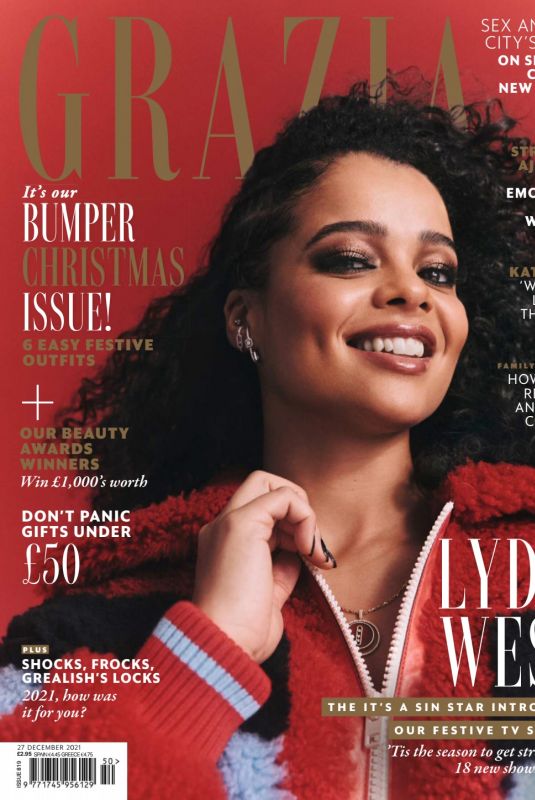 LYDIA WEST for Grazia Magazine, UK December 2021