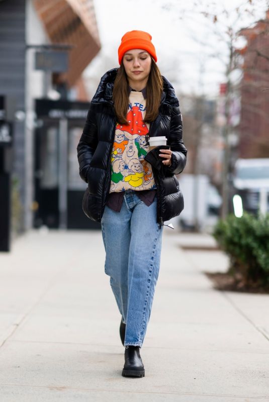 MADDIE ZIGLER Out in New York 12/21/2021